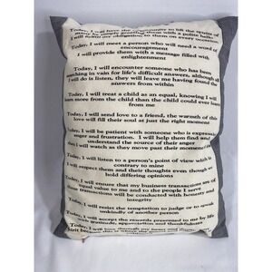 Unbranded Vintage Today Throw Pillow 16x12 Multicolor Cottagecore Decor Linens